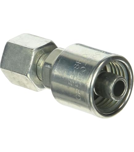Lot of 3 Gates 8G-8FJX90M G25180-0808 1/2 Hydraulic Hose Crimp
