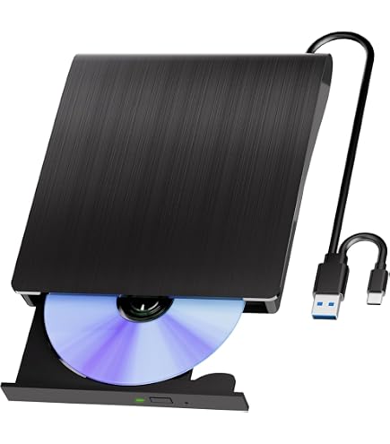 Amazon.com: Buffalo UHD BD Portable Blu-ray Drive Black BRUHD-PU3