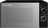 Russell Hobbs 20L 800W Black Solo Microwave, 5 Power Levels, Timer