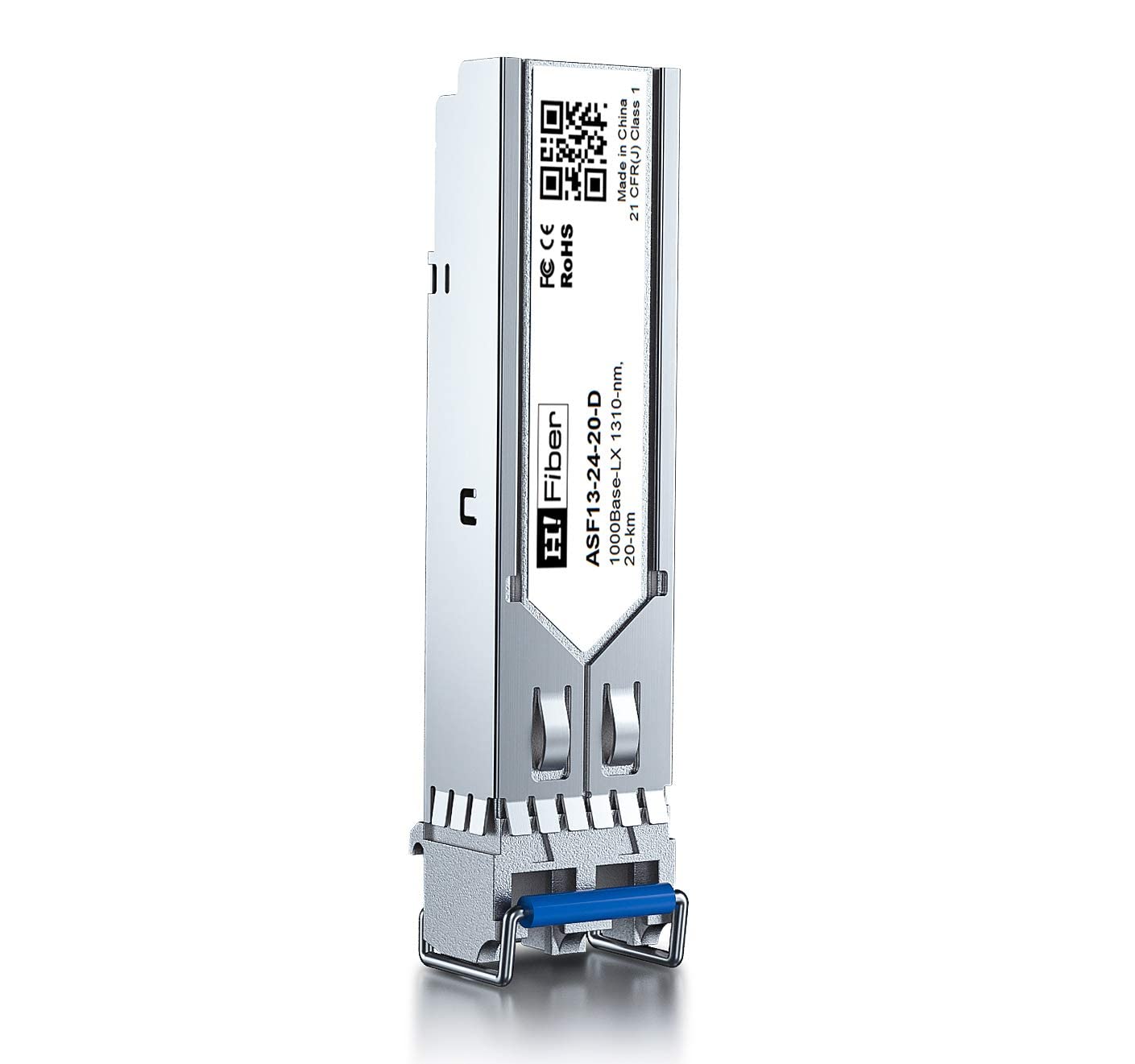 1000BASE-LX SFP Transceiver, SFP to LC, 1.25G Singlemode module Compatible with Cisco GLC-LH-SM/GLC-LH-SMD, MA-SFP-1GB-LX20, Ubiquiti UniFi UF-SM-1G, Mikrotik S-31DLC20D, Netgear AGM732F...