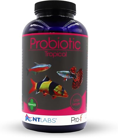 NT Labs Pro-f Probiotic Tropical Fish Food 360g Granules Spirulina