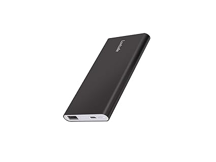 Luxtude PowerEasy 5000mAh Ultra dünn Powerbank für iPhone, Apple Zertifiziert Power Bank mit Integriertem Lightning Kabel, Ex