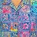 Artisan Outfitters Women's Catalina Island Batik Cotton Hawaiian Shirt