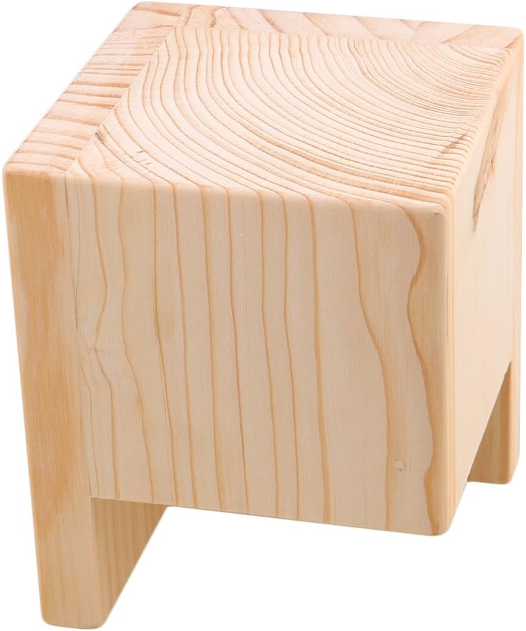 8.8x8.8x8cm L-Shaped Semi-Closed Lift Wood Bed Desk Riser Lifter Table Furniture Soft Feet Lifts Storage Set of 4 - Image 4