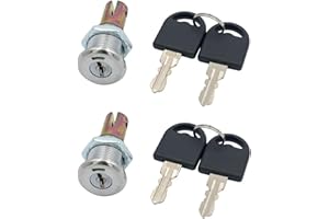 GINTBN Toolbox Lock,Cabinet Locks with Keys, Universal Craftsman Tool Box Lock, Toolbox Lock Iron Cabinet Insert Linkage Drawer Lock Set