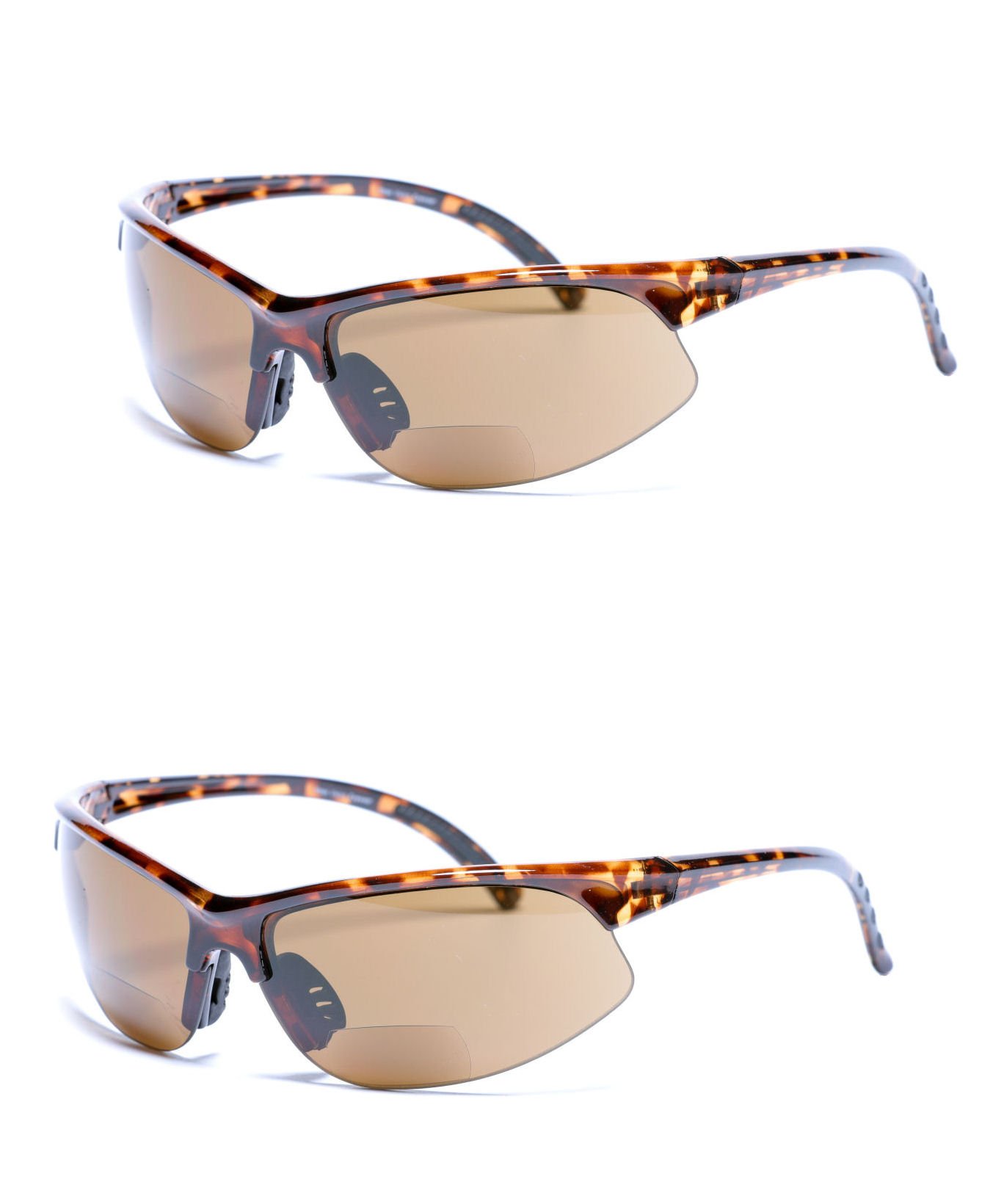 2 Pair The Foster Bifocal Sun Reader Sport and Wrap Around