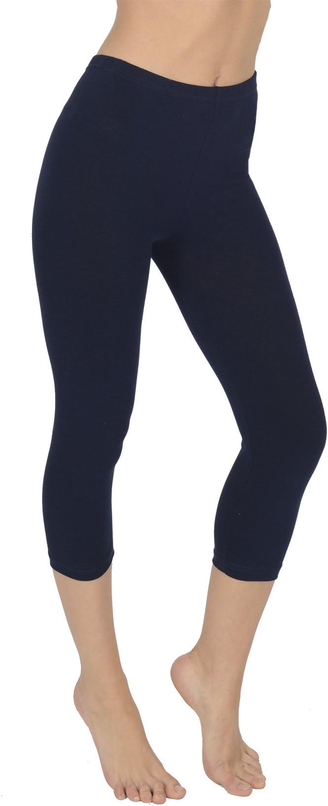Womenโs Cropped 3/4 Soft Leggings By Today Is Her ยฎ, Plus Sizes, Extra Comfort Range