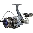 Quantum Blue Runner Spinning Fishing Reel, Changeable Right- or Left-Hand Retrieve, Lightweight Composite Body, TRU Balance Rotor, Blue, Clam Packaging