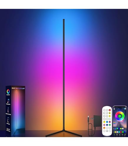 LanSuper Smart Corner Floor Lamp, 65
