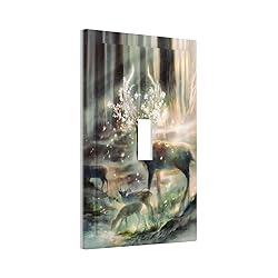 Tewujay Decorative Light Switch Covers 1 Toggle