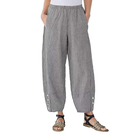 linen bell bottom pants