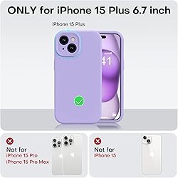 Vooii Compatible with iPhone 15 Plus Case, Upgrade