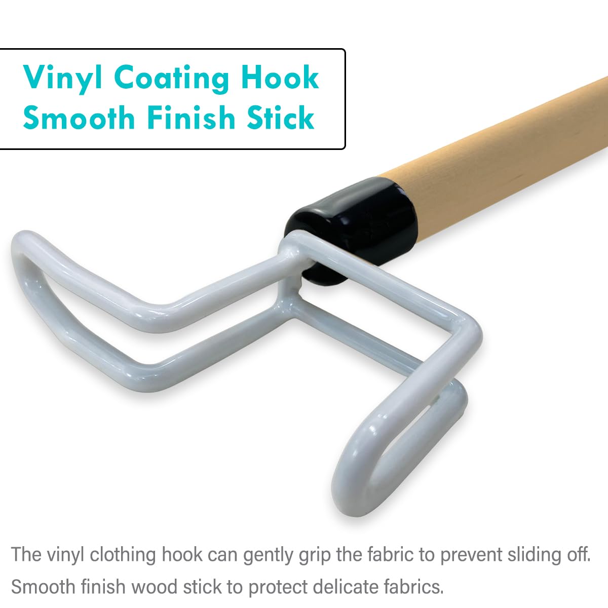 27'' Dressing Stick, Long Dressing Stick for Elderly, Disabled, Limited Mobility – Daily Living Dressing Aid Stick for Hip Replacement, Back - Dressing Aid for Pants, Shoes, Socks