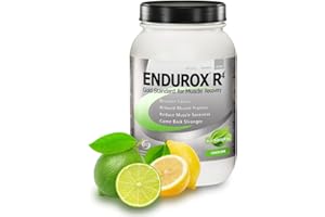 PacificHealth Endurox R4, All Natural Post Workout Recovery Drink Mix with Protein, Carbs, Electrolytes and Antioxidants for Superior Muscle Recovery, Net Wt. 4.56 lb, 28 Serving (Lemon Lime)