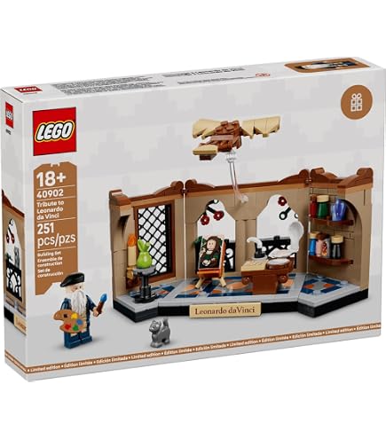Amazon.com: Lego Tribute to Jules Verne's Books Set 40690, Creator