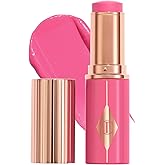 Charlotte Tilbury Unreal Healthy Glow Blush Stick - Buildable Cream Makeup with a Skincare-Infused Formula - Easy to Use, Blendable & Leaves Skin with a Luminous Sheen