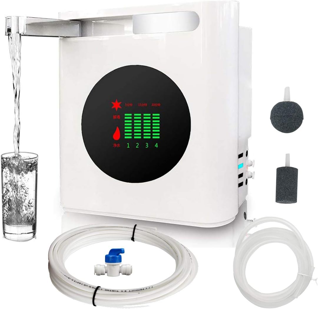 MDPQT Ozone Generator Air Purifier Disinfector Fruits Vegetables Sterilization (White)