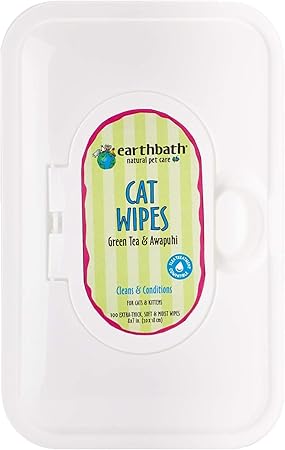 earthbath all natural cat wipes
