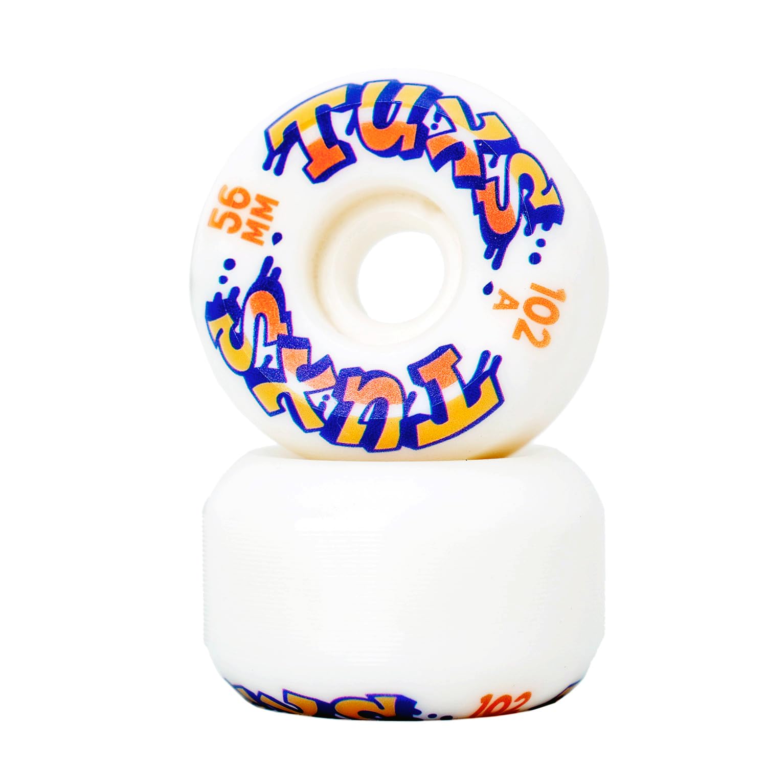 Tuxs SHR Premium Urethane Skate Wheels 56mm 102A Pro Side Cut Skateboard Tapered …