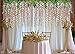 Artiflr 8pcs Artificial Fake Wisteria Vine Garland 3.6Ft/Piece Silk Wisteria Vine Ratta Hanging Flower for Home Garden Wedding Decor