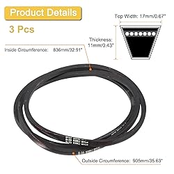 uxcell 3 Pack B33 Classic Wrapped