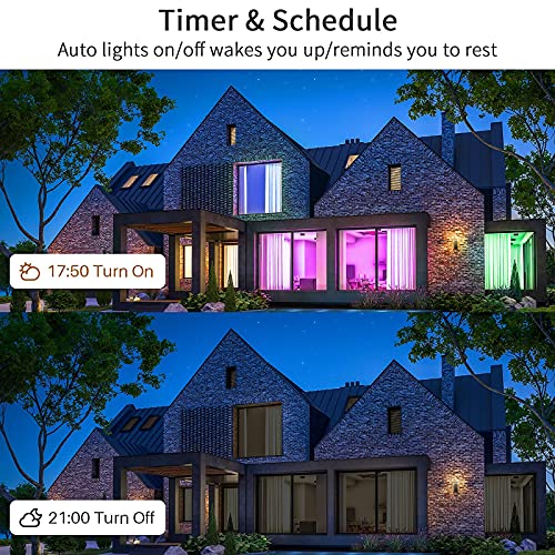 Smart Recessed Lighting, 4 inch RGB LED Recessed Lighting with Warm