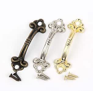 zhongjingwei 10 Piezas manijas perillas Colgantes Flores para cajón