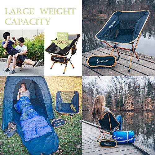Sportneer Draagbare lichtgewicht vouwstoel, picknick, campingstoel - Image 7