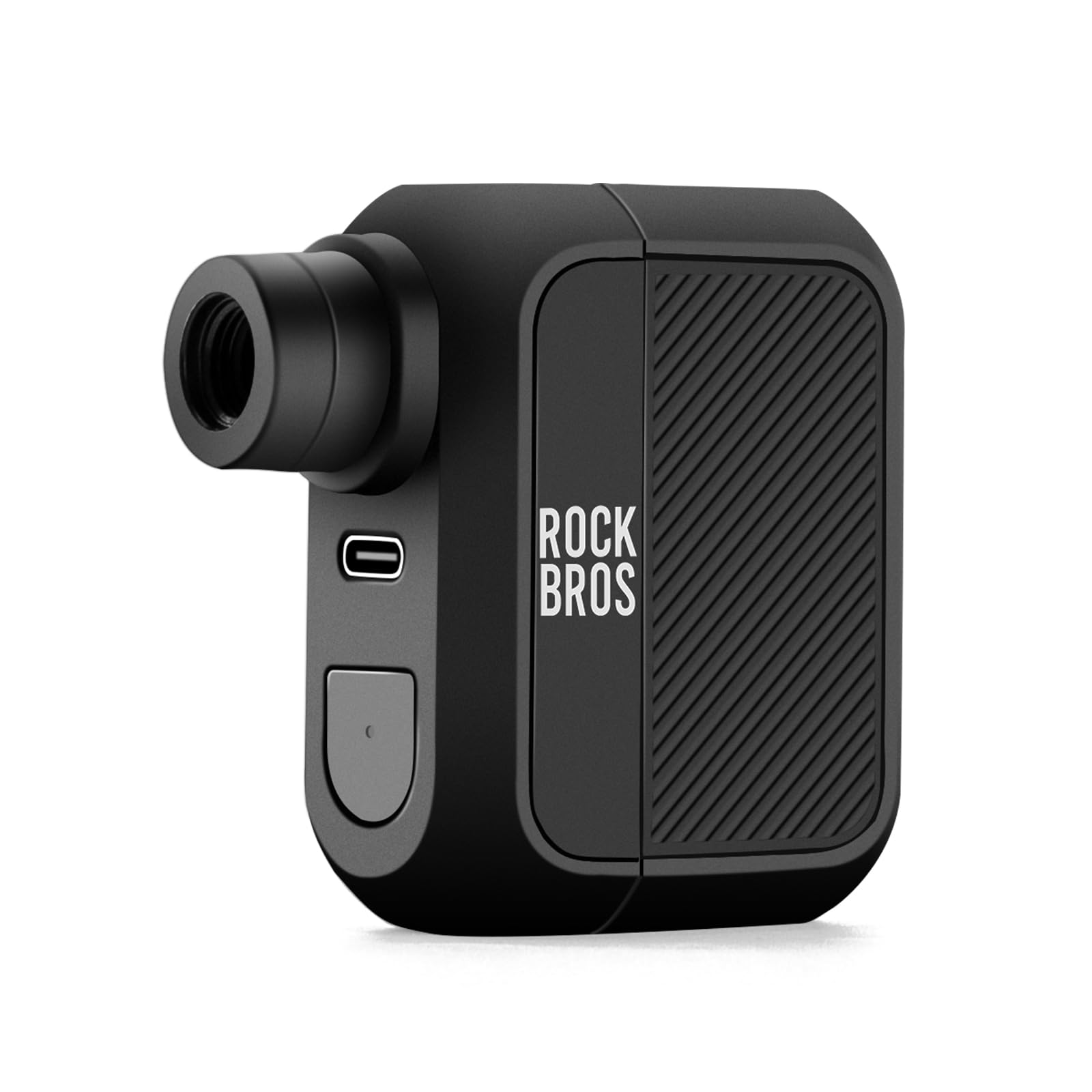 ROCKBROS Mini Pump Electric Air Pump 100PSI Bicycle Pump Type-C Portable Bike Pump Automatic Shutoff with Presta and Schrader Valve for Mountain Bikes Road Bikes