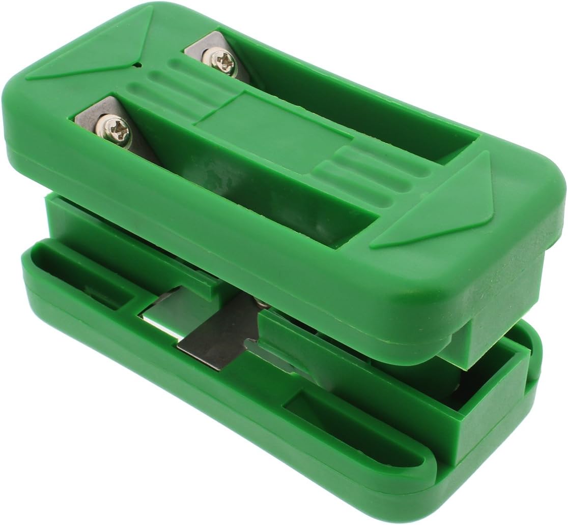 DCT Wood Veneer Double Edge Banding Trimmer, 1/2 to 1in SpringLoaded