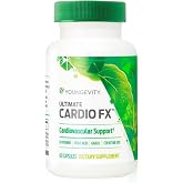 Youngevity Cardio FX Cardiovascular Support Supplement with CoQ10, 60 Caps | Garlic, ginkgo, hawthorn berry, CoQ10, taurine, magnesium, B vitamins, cardiovascular support, active lifestyle, 60 capsules