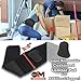 SODIAL Magnetic Therapy Strap Back Support Belt Brace Heating Pain Ache Relief