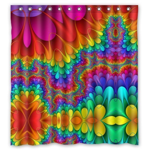 Arts Crafts Sewing Vorgd Rainbow Meditation Tie Dye Bathroom