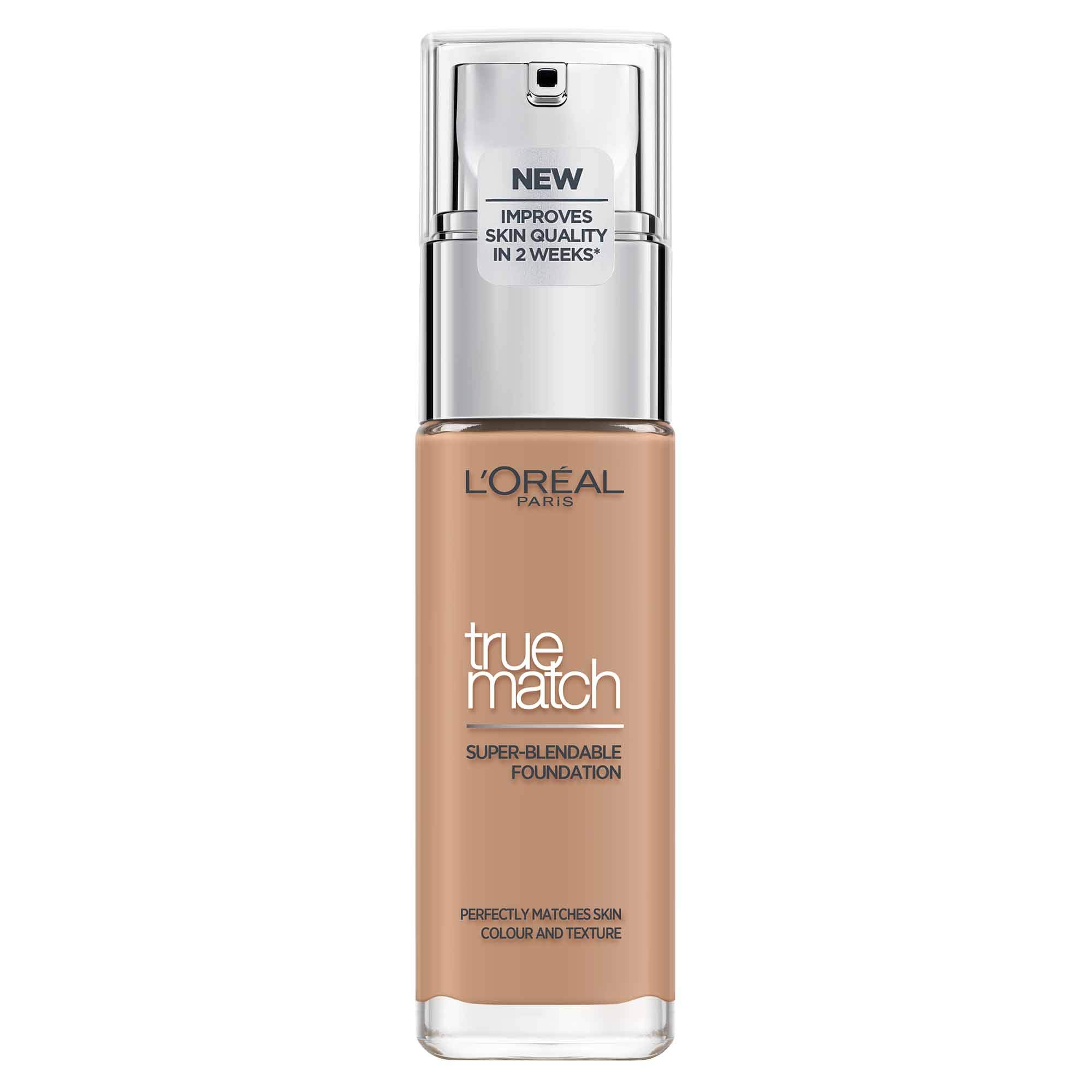 L'Oréal Paris Perfect Match Make-Up, Liquid Foundation with Hyaluronic and Aloe Vera, No. 5.D/5.W Golden Sand, 30 ml