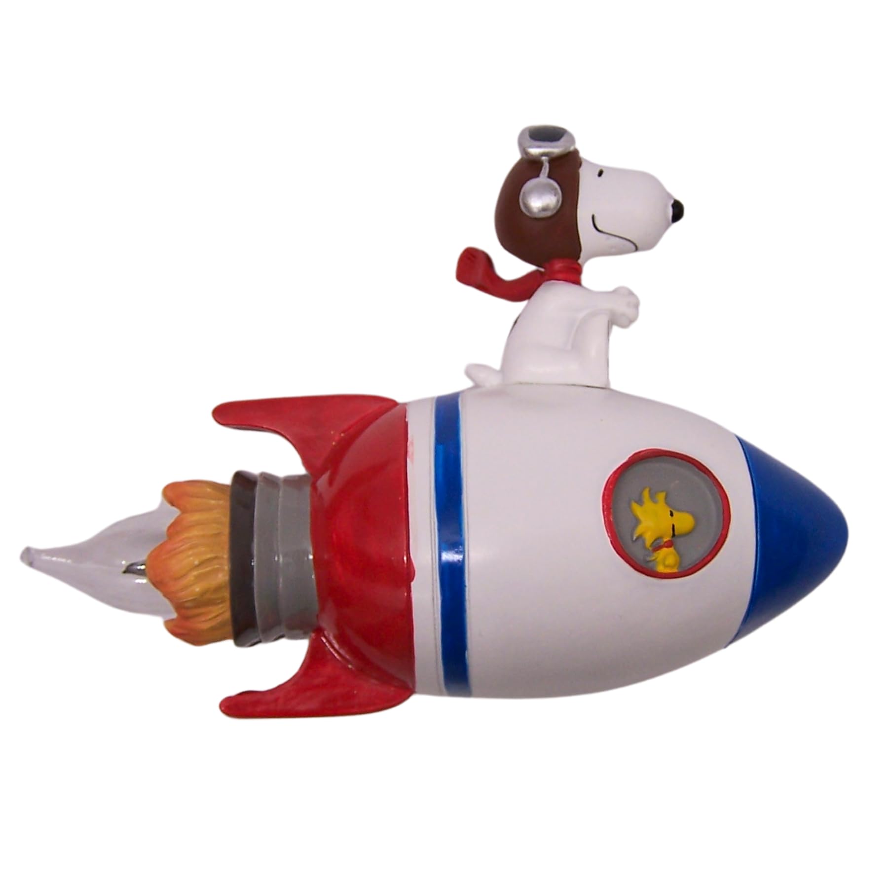 Photo 1 of Roman Snoopy Rocket Flicker Bulb Nightlight, 4-inch Height, Room Lighting Decoration