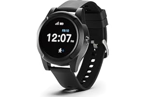 Home & WELLNESS co. SENIOR SAFETY SYSTEM Stride Medical Alert Watch- Assistance Device with GPS Tracking, Emergency Call Button, AT&T Network, Stylish Design