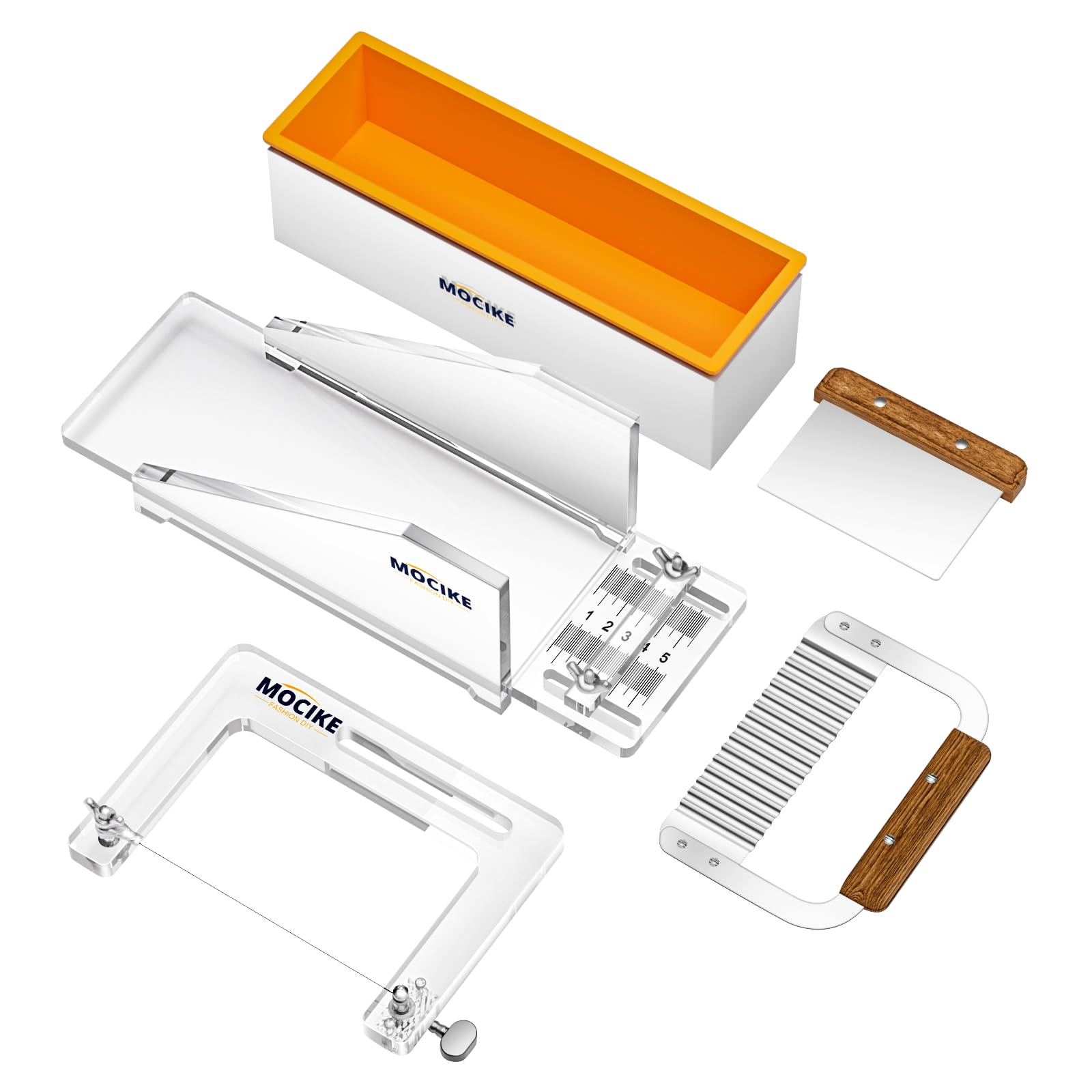 Photo 1 of MOCIKE Premium Acrylic Soap molds Making Kit - Craft Exquisite DIY Soaps with Precision