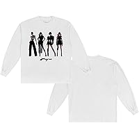 aespa - aespa ツアー LOGO Tシャツ Lサイズ SYNK ライブ aespa Official SYNK PARALLEL LINE World Tour Merch