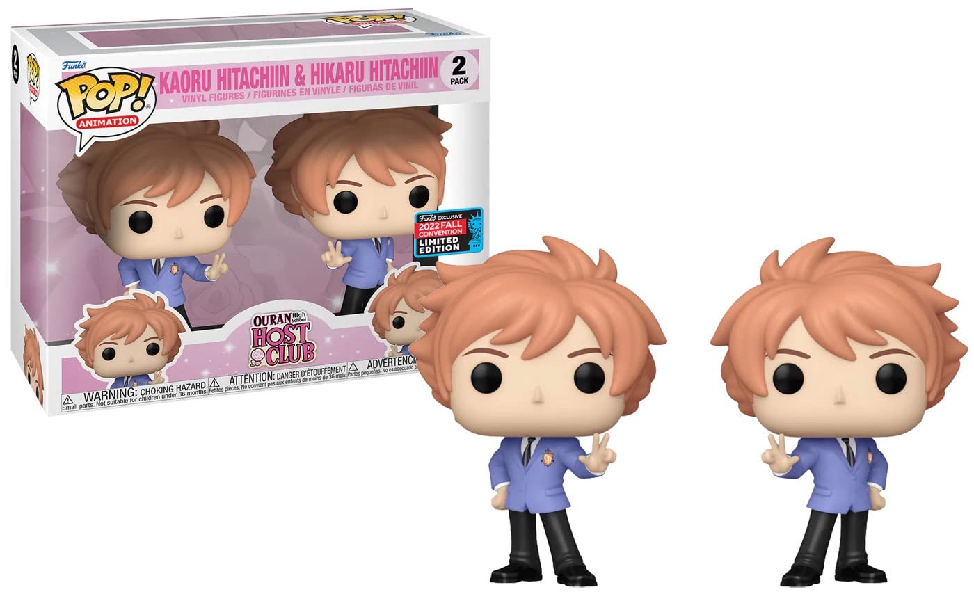 Funko Pop! 2-Pack Animation: Ouran High School Host Club - Kaoru Hitachiin & Hikaru Hitachiin (Convention Limited Edition) Vinyl Figure — image 1