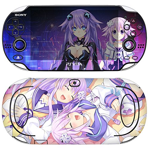 Premium Skin Decals Stickers For PlayStation VITA Original 1st Generation PCH-1000 Series Consoles - POPSKIN Neptune #07 + Free Gift Screen Protector Film + Wallpaper Screen Image