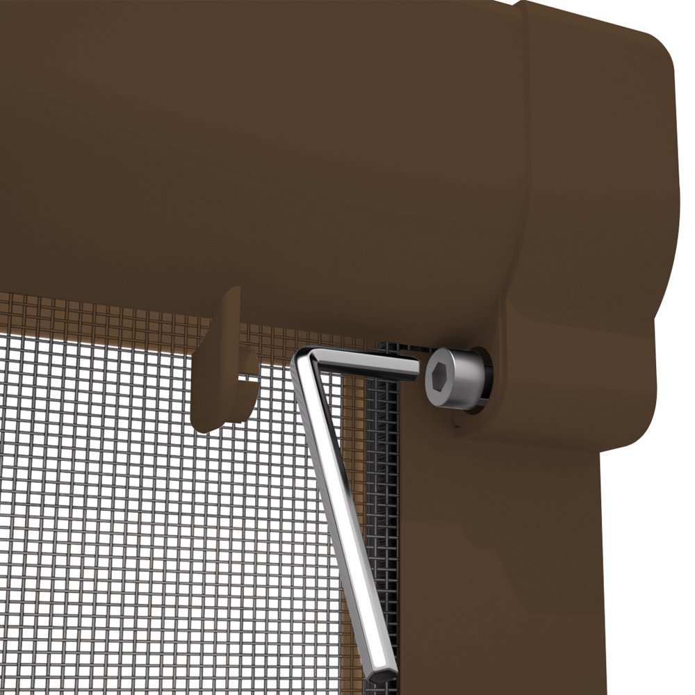 Fly Screen Clamping Roller Blind for Insect Protection Window Net