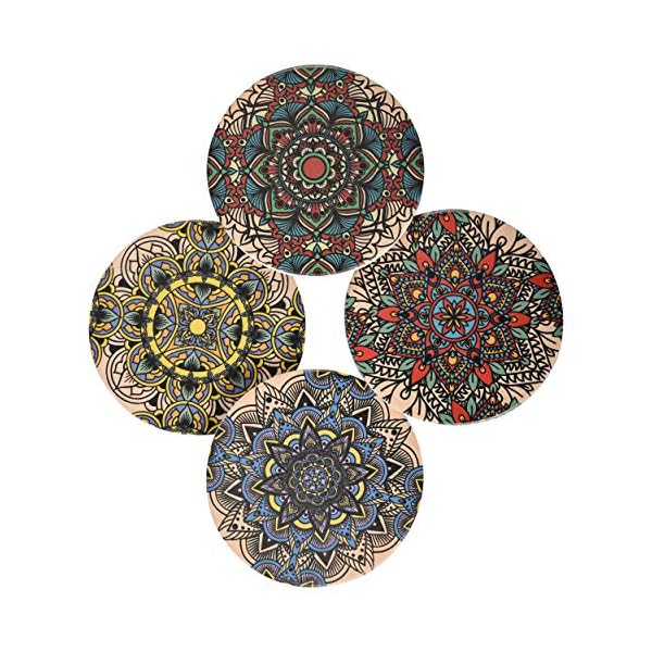 Ceramic drink coaster absorbent soteria Home Coaster Set for Drinks