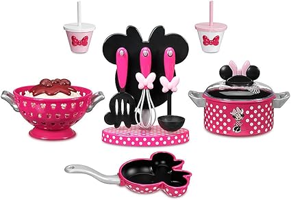 Amazon Com Disney Minnie Mouse Cooking Play Set Toys Games