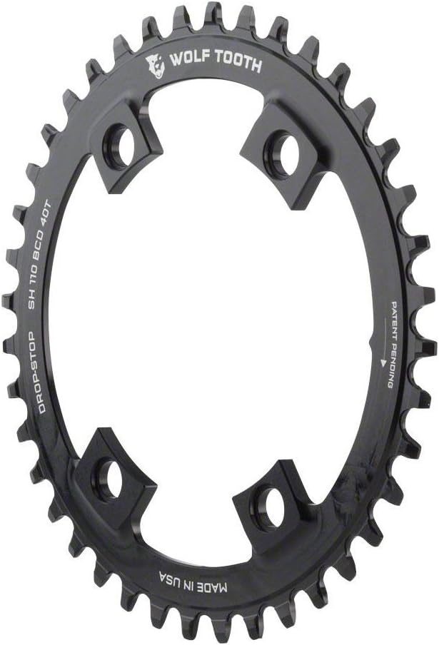 Wolf Tooth, Black, 42T