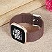 Sunnywoo Compatible Fitbit Versa/Versa Lite Edition Bands, Woven Fabric Breathable Watch Strap Quick Release Replacement Wristband Accessories Compatible Fitbit Versa Smart Watch Women Man