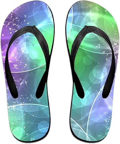 Amazon.com | Jinqiaoguoji Customized Summer Circles Shine Light Figure Womens Sandals Beach 