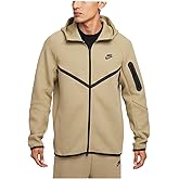 Nike Tech Men's Full-Zip Windrunner Hoodie (HV0949-277, Neutral Olive/Black)