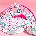Bright Starts 5-in-1 Rounds of Fun Activity Gym & Ball Pit, Ages Newborn+, Pink