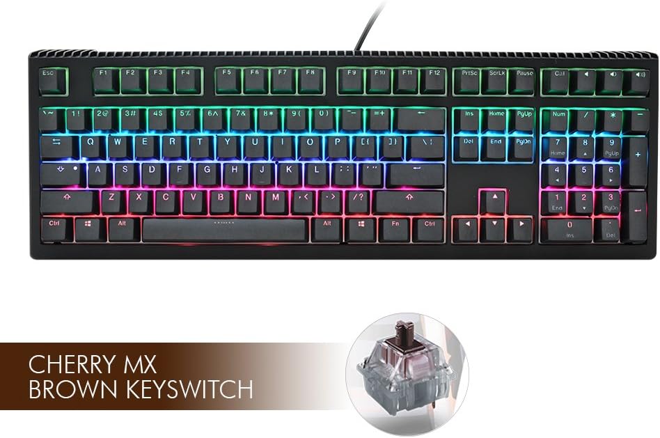 Cherry MX Brown Switch (PC/Mac/Linux) PC Computer and Video Games