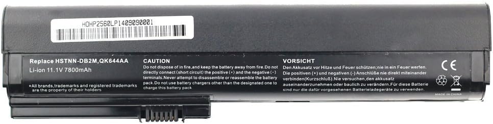 7XINbox 5200mAh HSTNN-DB2M HSTNN-I08C HSTNN-I92C Replacement Laptop Battery for HP EliteBook 2560p 2570p 632015-222 632015-542 632423-001 SX06XL SX09 - Image 4